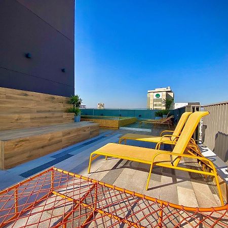 Oasis Urbano: Studio Deslumbrante Com Piscina Na Cobertura By Dabra House- Vn 03 Sao Paulo Bagian luar foto