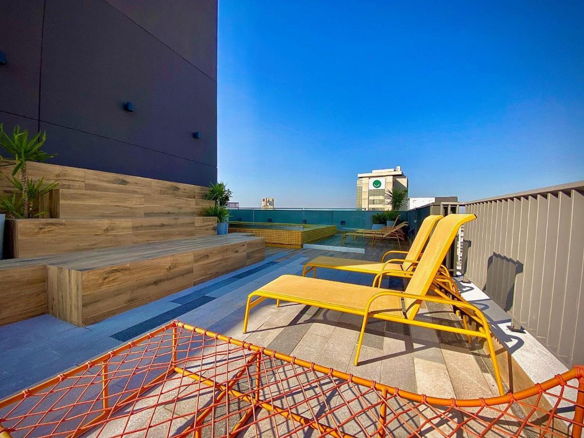 Oasis Urbano: Studio Deslumbrante Com Piscina Na Cobertura By Dabra House- Vn 03 Sao Paulo Bagian luar foto
